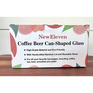 NIB Eleven Graduation 16oz. Coffee Glass